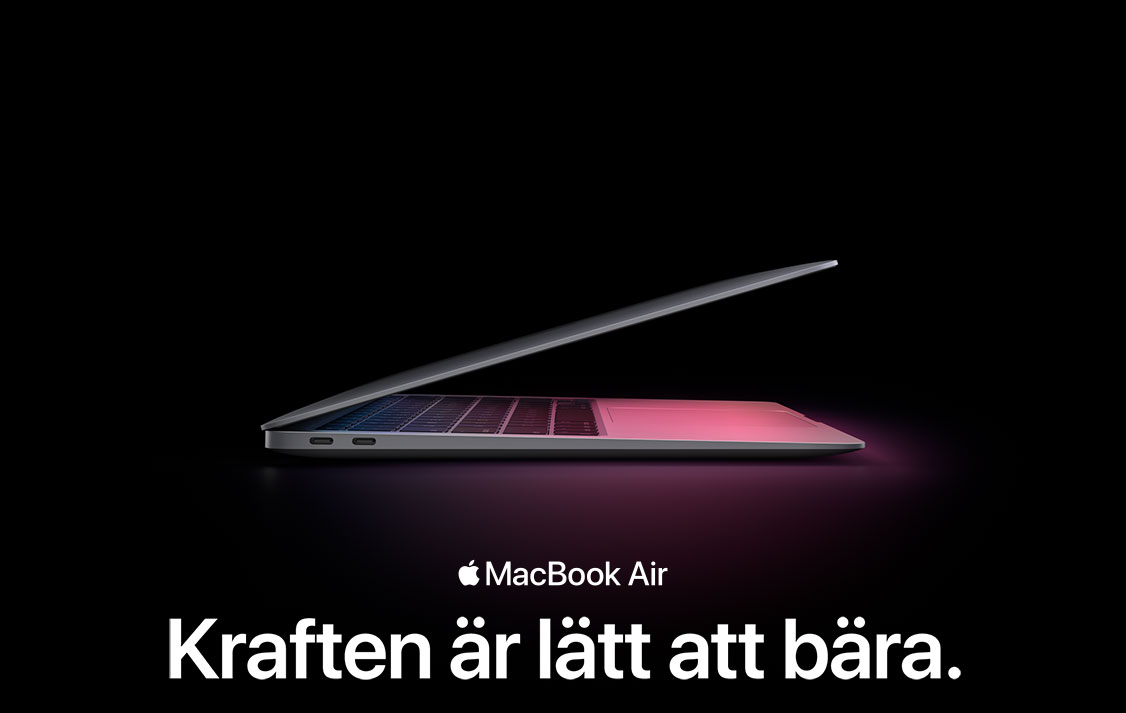 MacBook Air med Apple M1-chippet